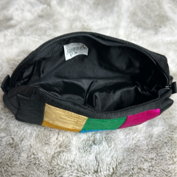 Hallmark Color Block Large Cosmetic Brush Bag and Large Cosmetic Bag - Picture 4 of 5